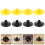 48Pièces Pointes Ventouses Flexibles Multicolores Pour Loisirs 9