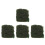 4Pcs Durable Lavender Static Grass Tufts for Landscape Model Projects 7
