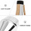 2Pièces Accessoire Trompette Mute En ABS Argent Pratique Et Durable 4