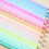 1200Pcs Star Folding Paper Assorted Colors Durable for Creative DIY 11