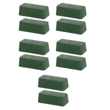 10Stk Polierwachs Grün Metall Paste Für & Kupfer Glänzend