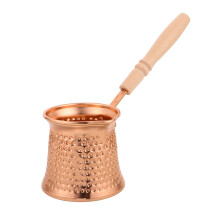 Multifunctionele Turkse Koffiepot Goud Met Handvat