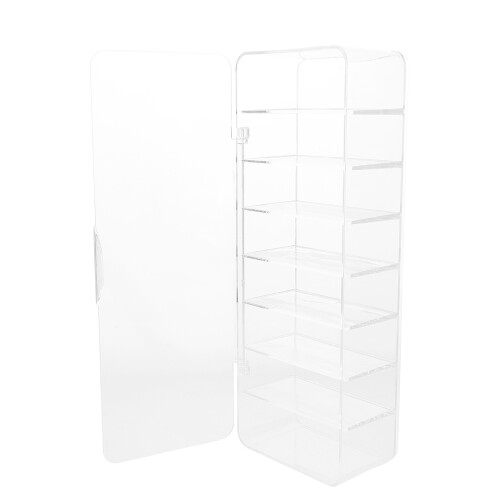 3Pcs Transparent Storage Organizer Case for 1:64 Scale Toy Car Models 2