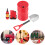 2Sets Rc Car Accessories Plastic Mini Fire Extinguisher Oil Drum Spade 8