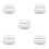 5Pcs Compact White Ceramic Pet Urns for Ashes Dog Cat Keepsake 7