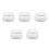 5Pcs Compact White Ceramic Pet Urns for Ashes Dog Cat Keepsake 8