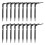 400Pcs Angled Drip Stakes Precise Watering Irrigation for Garden Crops 2