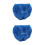 2Pièces Muselière Respirante Polyester Multi-Usage Facile 6