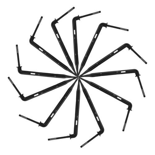 400Pcs Angled Drip Stakes Precise Watering Irrigation for Garden Crops 2
