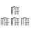 400Pcs Angled Drip Stakes Precise Watering Irrigation for Garden Crops 5