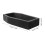 3Pcs Solid Wood Coffin Tray Black Rustic Party Food Serving Board 3