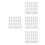 120Pcs Transparent Cabinet Glass Retainer Clips for Secure Fixing 6