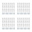 120Pcs Transparent Cabinet Glass Retainer Clips for Secure Fixing 7