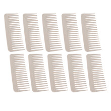 10 Pack Wheat Straw Wide Tooth Detangling Comb for Wet & Dry Hair