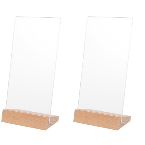 2Ensembles Porte-Etiquette Menu Multi Usage Robuste 2