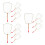 12Pcs Blank White Silk Round Fan Bamboo Craft for Summer DIY Projects 9