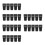 30Pcs Plastic Trash Bin Buckles Black Locks for Home & Office 7