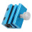 3Pcs Blue Motorcycle Cable Lube Tool Dualhead Metal Plastic Durable 3