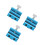3Pcs Blue Motorcycle Cable Lube Tool Dualhead Metal Plastic Durable 6