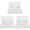 3Sets Clear Acrylic Hanging Camera Shelf Wall Holder Easy Install 4