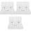 3Sets Clear Acrylic Hanging Camera Shelf Wall Holder Easy Install 5