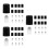 60Pcs Black Essential Oil Roller Inserts Kit Stainless Steel Leakproof 6