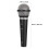 3Pcs Black Performance Microphone Model Toy Kids Pretend Play Prop 2