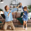 3Pcs Black Performance Microphone Model Toy Kids Pretend Play Prop 3