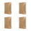 4Pcs PU Daily Planner Notebook 2026 Yearround Office Organizer 5