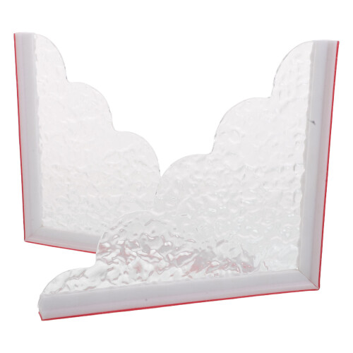 8Pièces Écran Splash Guard Transparent Pour Salle De Bain 2