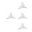 8Pièces Écran Splash Guard Transparent Pour Salle De Bain 9
