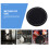 4Pcs Drum Protector Stickers Black Cloth Reinforcement for Drum Kits 6