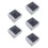 5Ensembles De Distribution ABS Gris IP65 Avec Porte 5