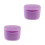 2Pcs Violet Pc Retainer Caring Case Portable Denture Cleaning Box 8