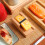 2Pcs Wooden Sushi Holder Reusable Display Stand 3