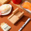2Pcs Wooden Sushi Holder Reusable Display Stand 4
