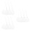 9Pcs Lightweight Transparent Black Board Signs for Versatile DIY Use 8