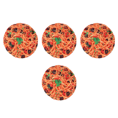 4Pcs Soft Plush Pizza Blanket Multi Use Wearable Warm Throw for Home 1