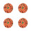 4Pcs Soft Plush Pizza Blanket Multi Use Wearable Warm Throw for Home 3