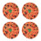 4Pcs Soft Plush Pizza Blanket Multi Use Wearable Warm Throw for Home 5