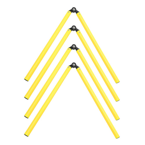 8Pièces Barres De Football ABS Conception Pliable 1