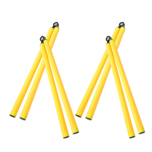 8Pièces Barres De Football ABS Conception Pliable 2
