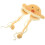 3St Warm Kindermuts Gebreid Met Schattig Eendje Decor 2