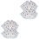 4Pcs Mesh Dish Covers Foldable Food Tents for Dining Table Use 5