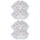 4Pcs Mesh Dish Covers Foldable Food Tents for Dining Table Use 6