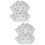 4Pcs Mesh Dish Covers Foldable Food Tents for Dining Table Use 8