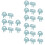 24Pcs Home Outlet Covers Baby Proofing ABS Durable Socket Covers 11
