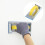 3Pcs Manual Drywall Hand Sander Yellow Lightweight Sanding Tool 5