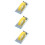 3Pcs Manual Drywall Hand Sander Yellow Lightweight Sanding Tool 10