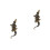 2Pcs Sturdy Soft Rubber Model Educational Toy for Children 5